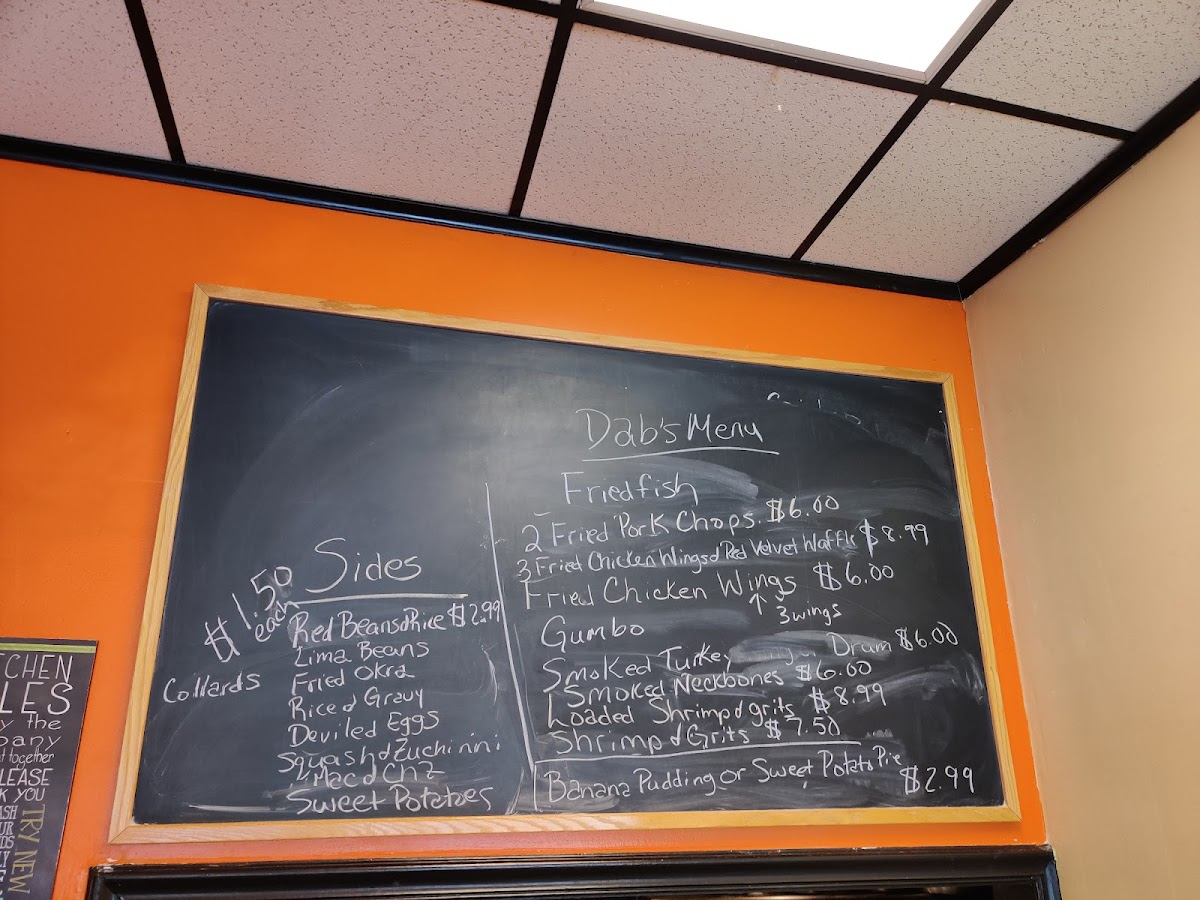 Menu Dab's Soul Food Cafe-10