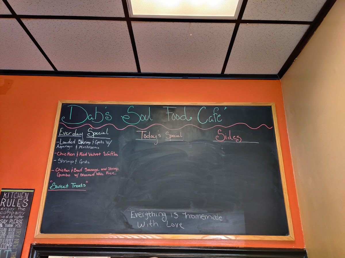 Menu Dab's Soul Food Cafe-6